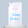8oz. Botanical Body Oil Refillable Pouch- Island Breeze