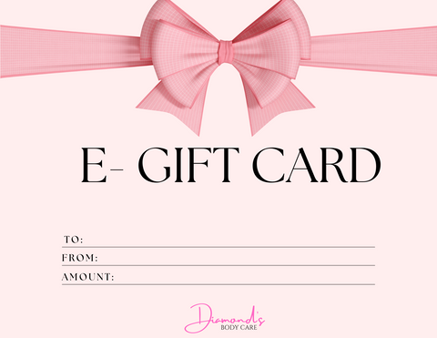 Diamond's Body Care E-Gift Card
