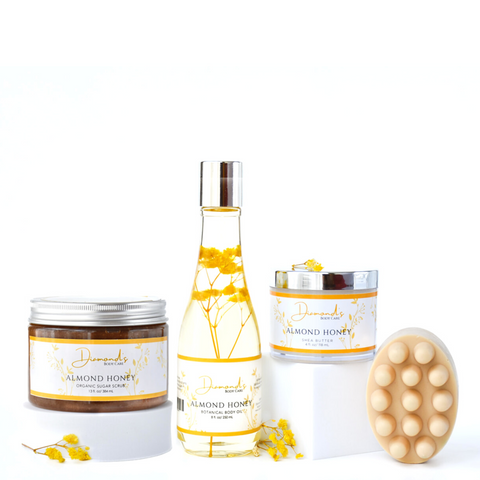 Self Care Set- Almond Honey
