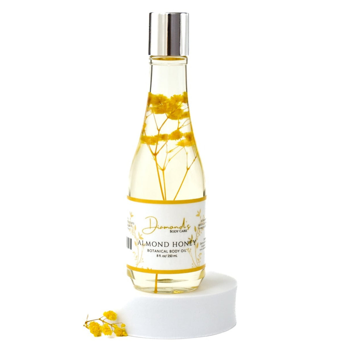 8oz. Botanical  Body Oil- Almond Honey